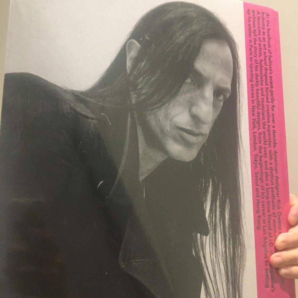 Taschen: Rick Owens fashion book